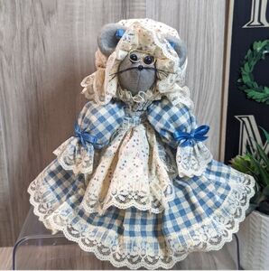 Renuzit Air Freshener Vintage Handmade Country Mouse Cover Decor